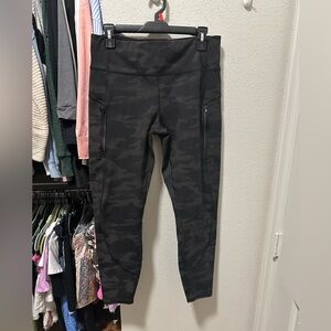 Athleta Black Performance Leggings High Waist